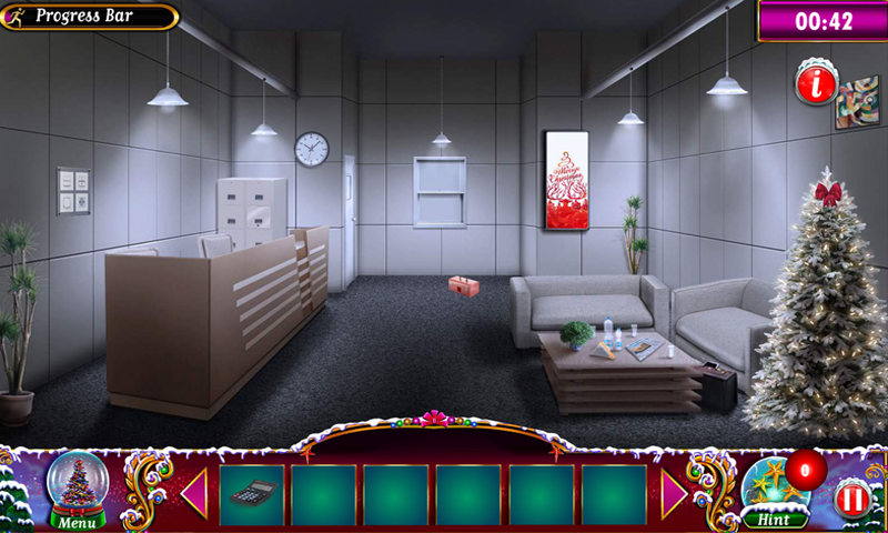 크리스마스 방 탈출 휴가 게임 스크린샷