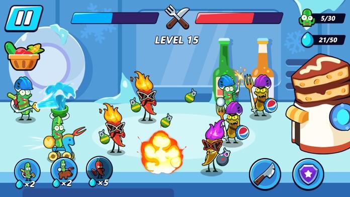 Vegetable War-Ultimate Battle for Android/iOS - TapTap