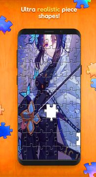 Shinobu Kocho Anime Puzzle 게임 스크린샷