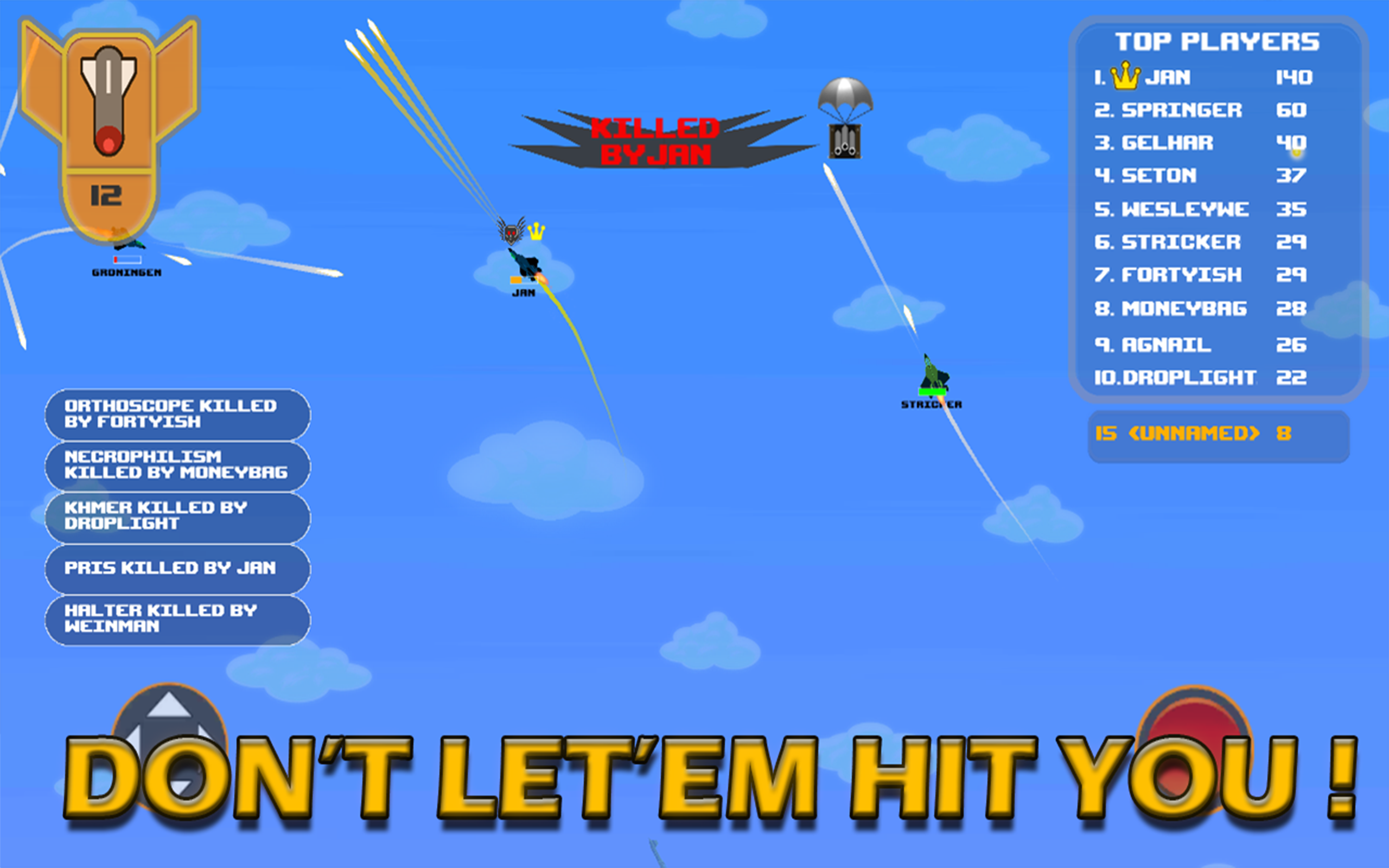 planes.io : free your wings Game Screenshot