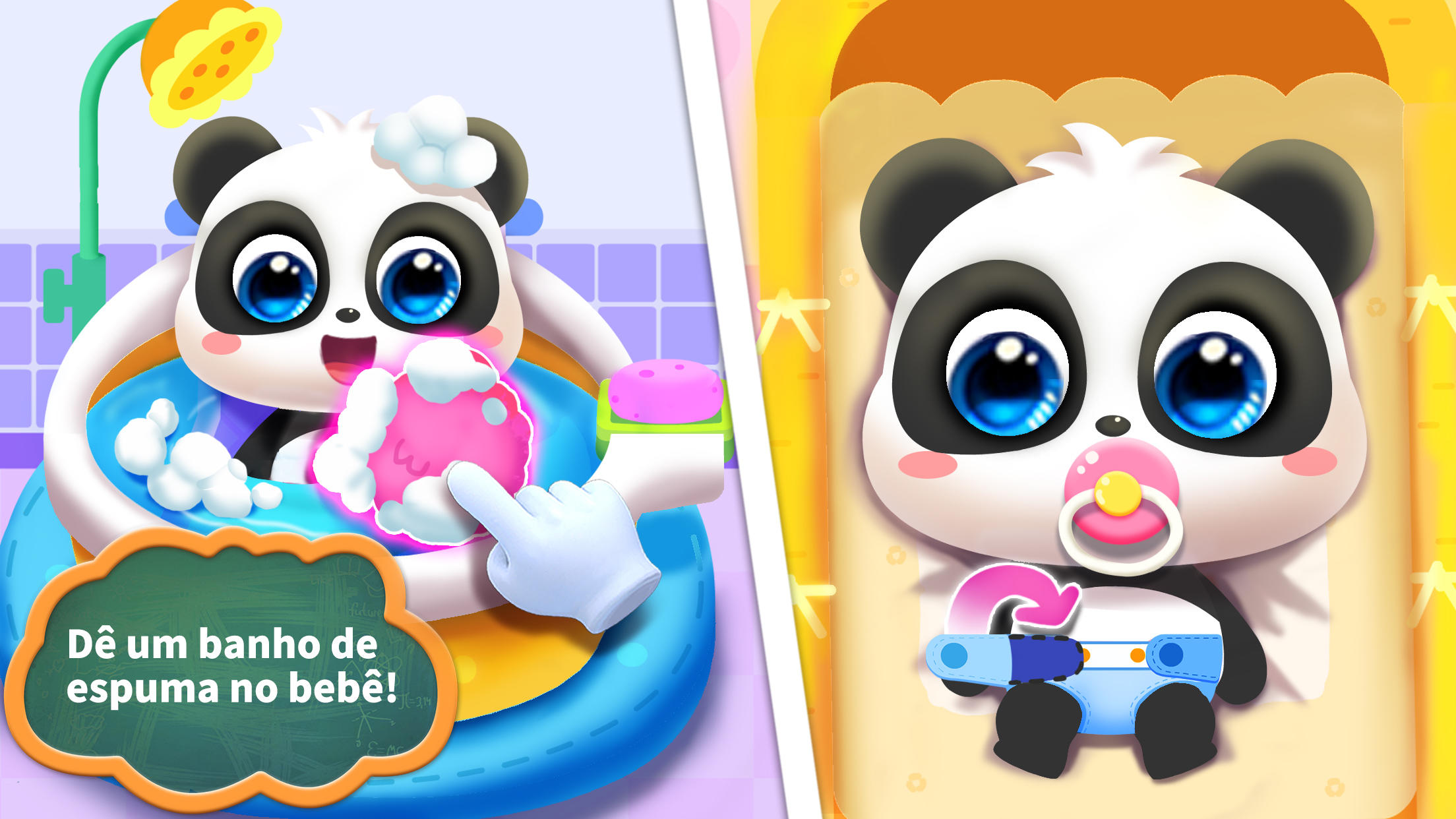Captura de Tela do Jogo Creche do Bebê Panda