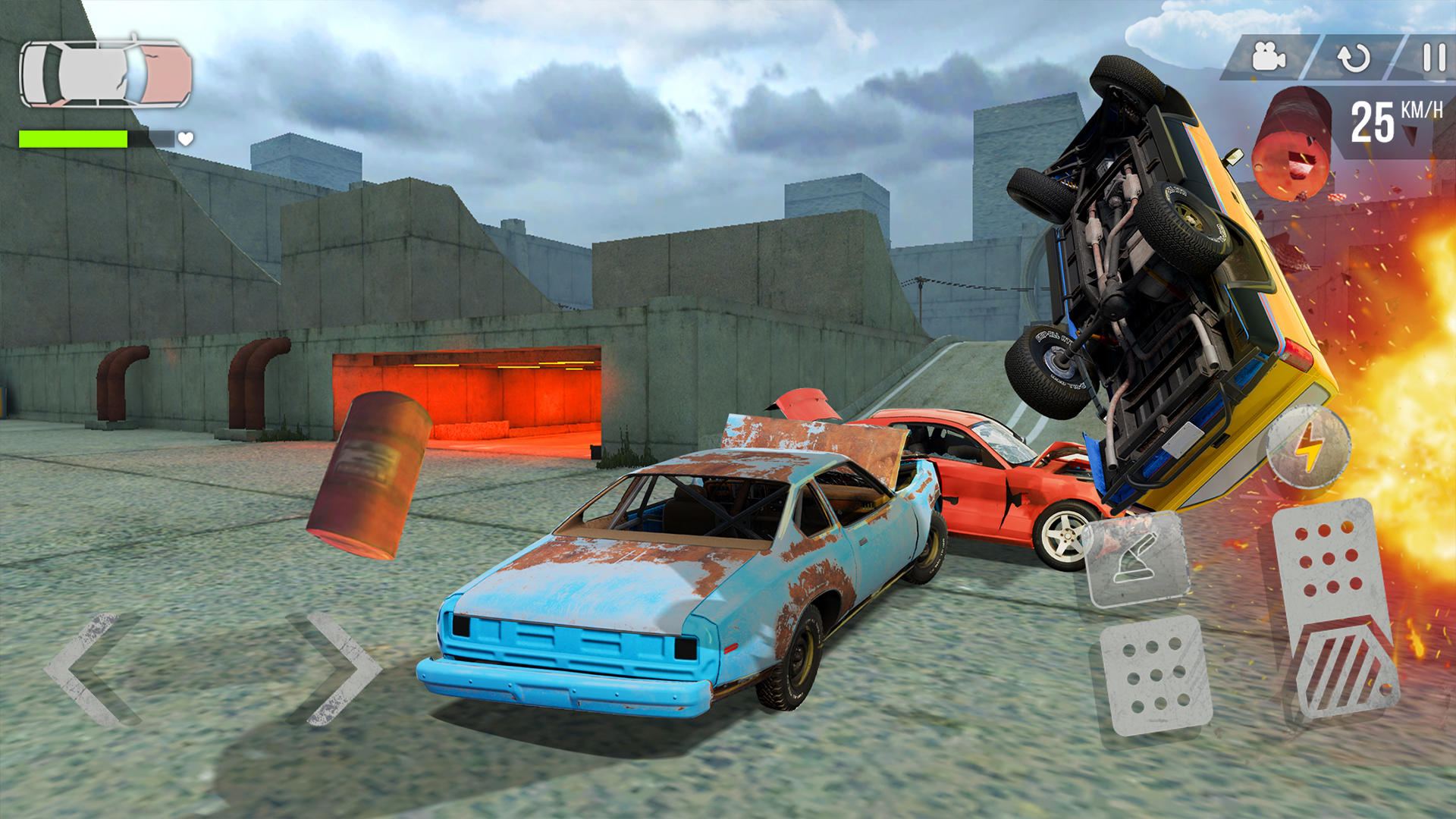 Muscle Car America: Crash Test screenshot game