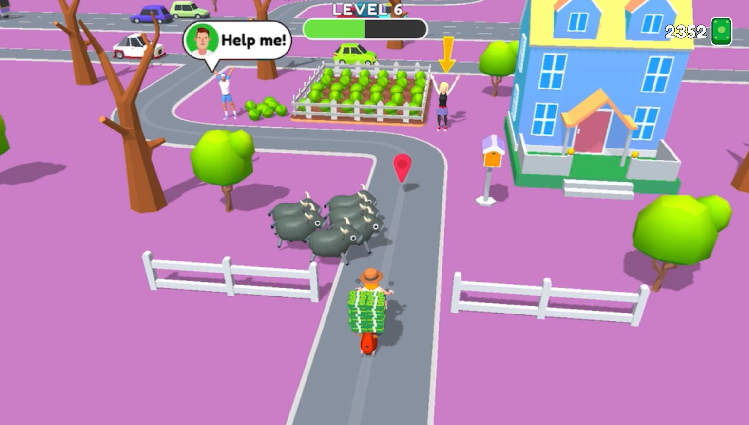 Screenshot of Paper Delivery Boy