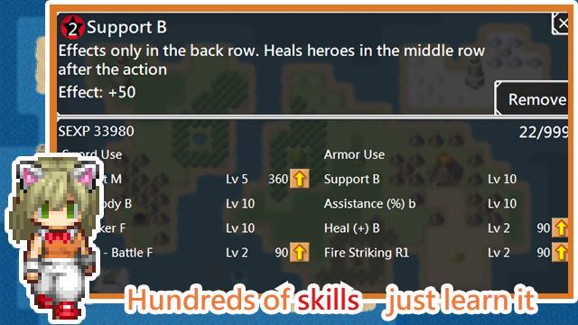 Unlimited Skills Hero - RPG ภาพหน้าจอเกม