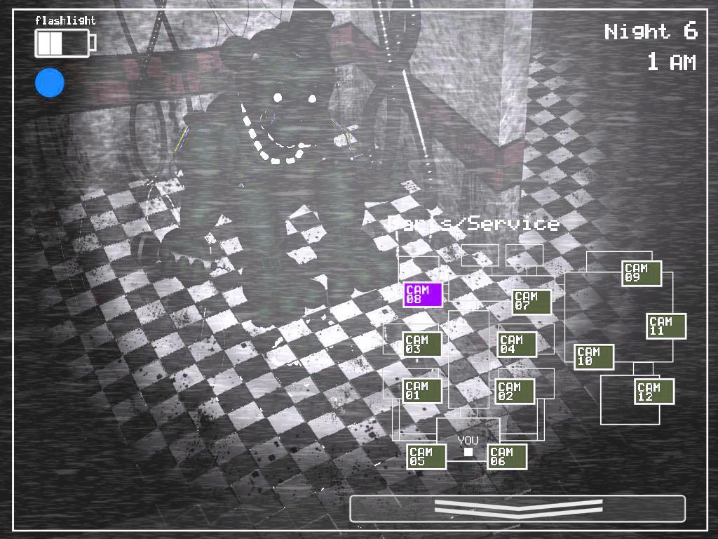 Screenshot of Best FNAF World Simulator