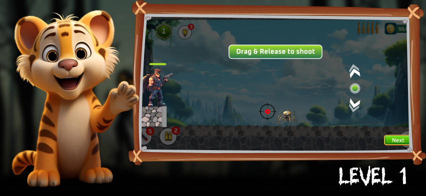 Jungle Rampage Game Screenshot