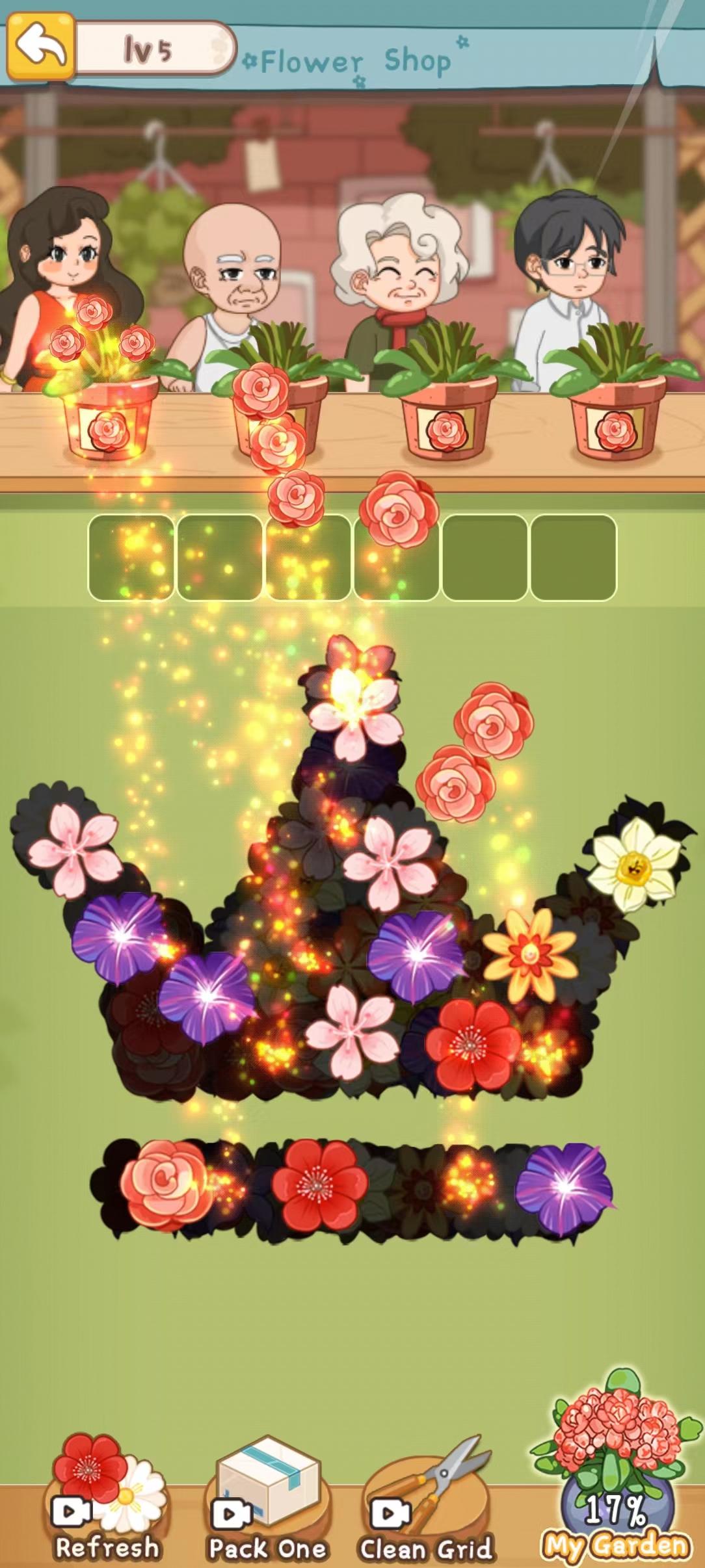 Cuplikan Layar Game Blossom Sort : Flower Games