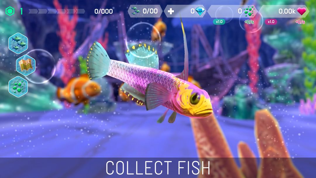 Fish Abyss - Build an Idle Ocean Aquarium 게임 스크린 샷
