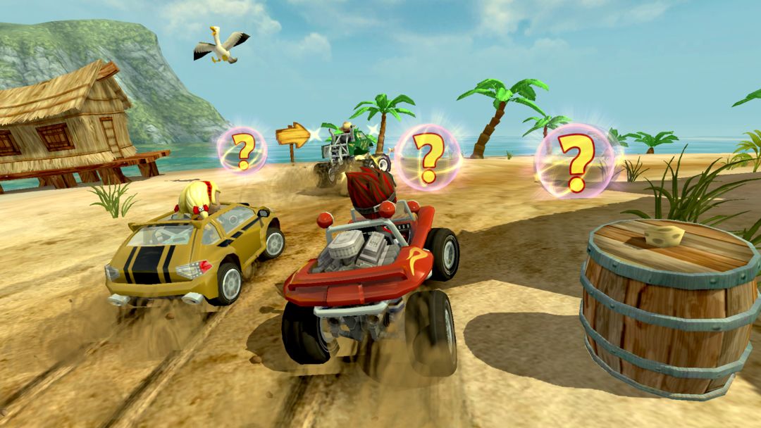 Beach Buggy Racing ภาพหน้าจอเกม