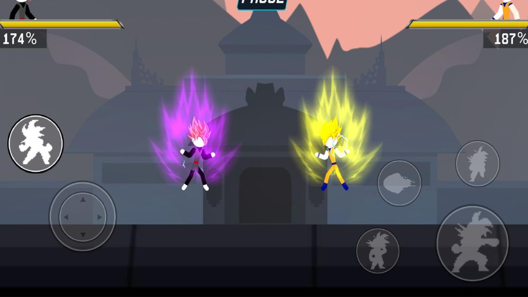 Ultimate Super Stick Z Warrior Dragon screenshot game
