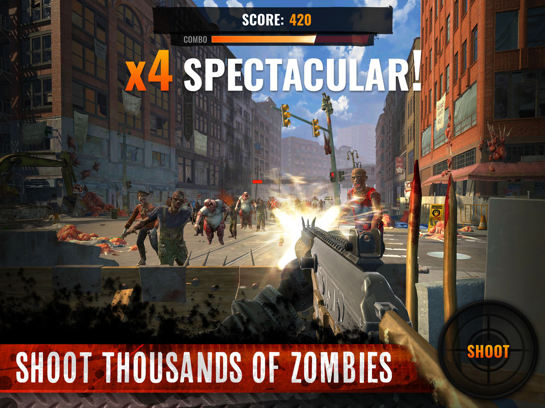 Undead Clash: Zombie Games 3D ภาพหน้าจอเกม
