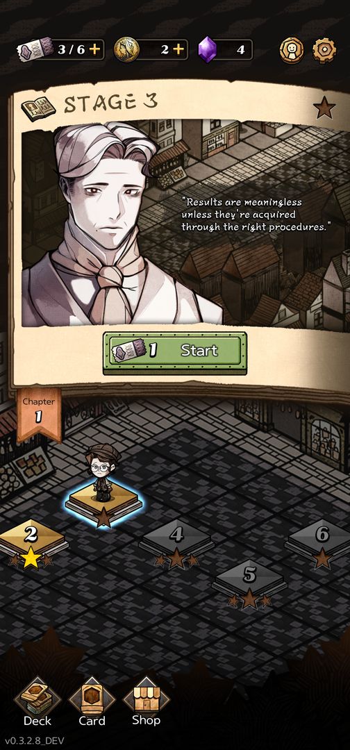 Screenshot of Hyde & Seek:Card Battle Story