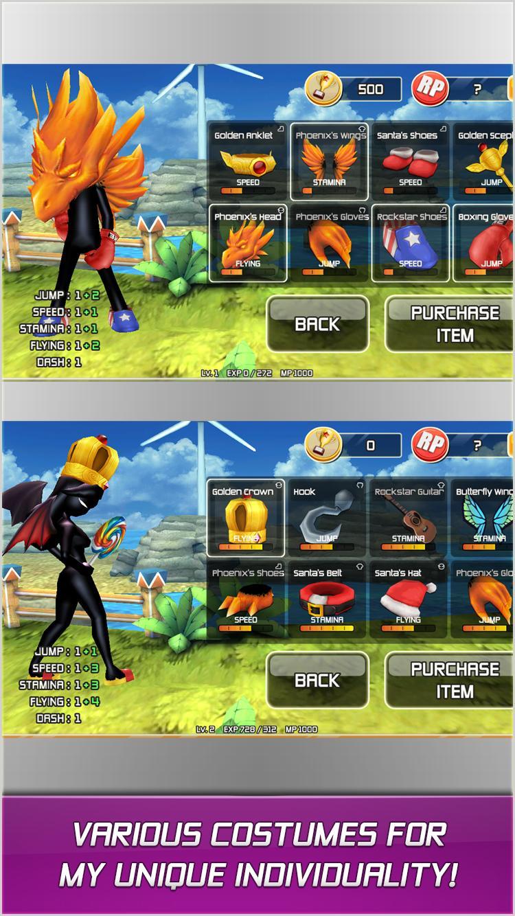 Cuplikan Layar Game RUN'n'FLY