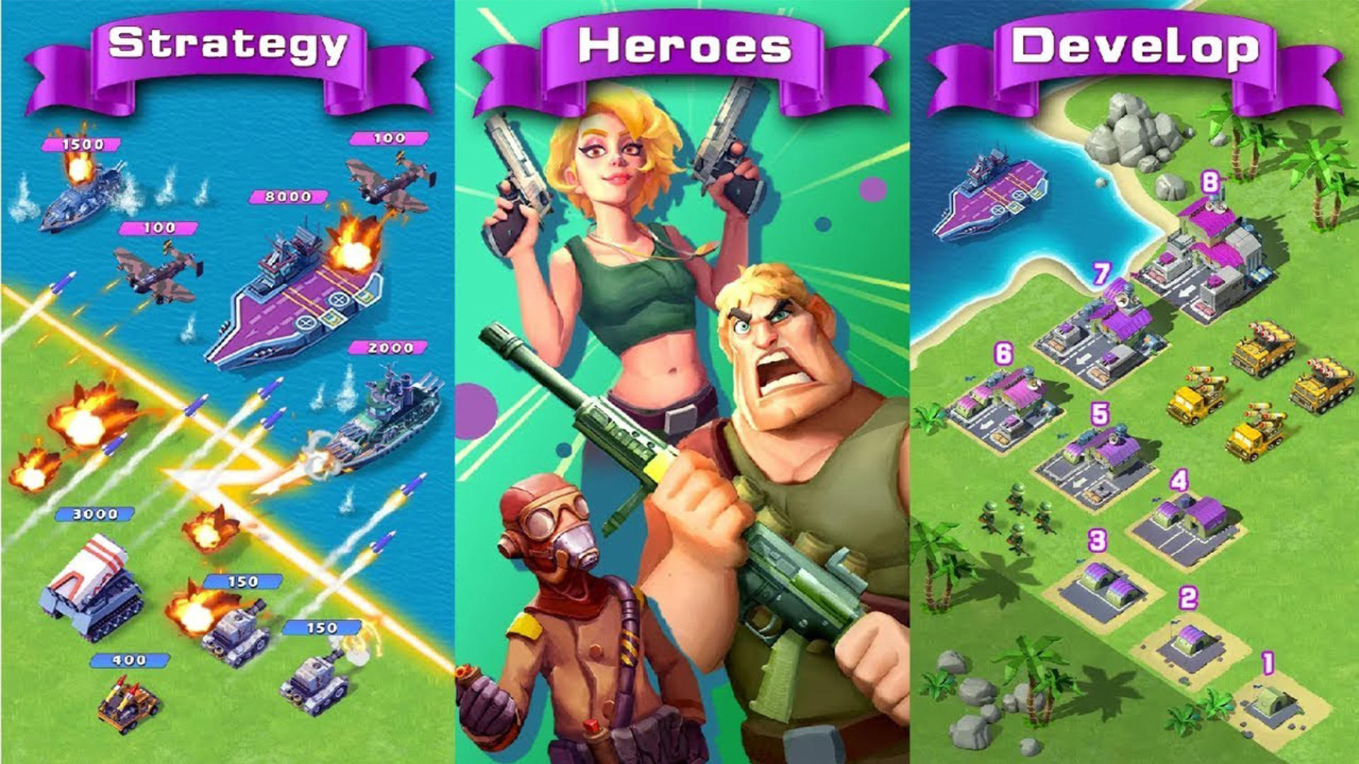 Banner of Top War: Battle Game 