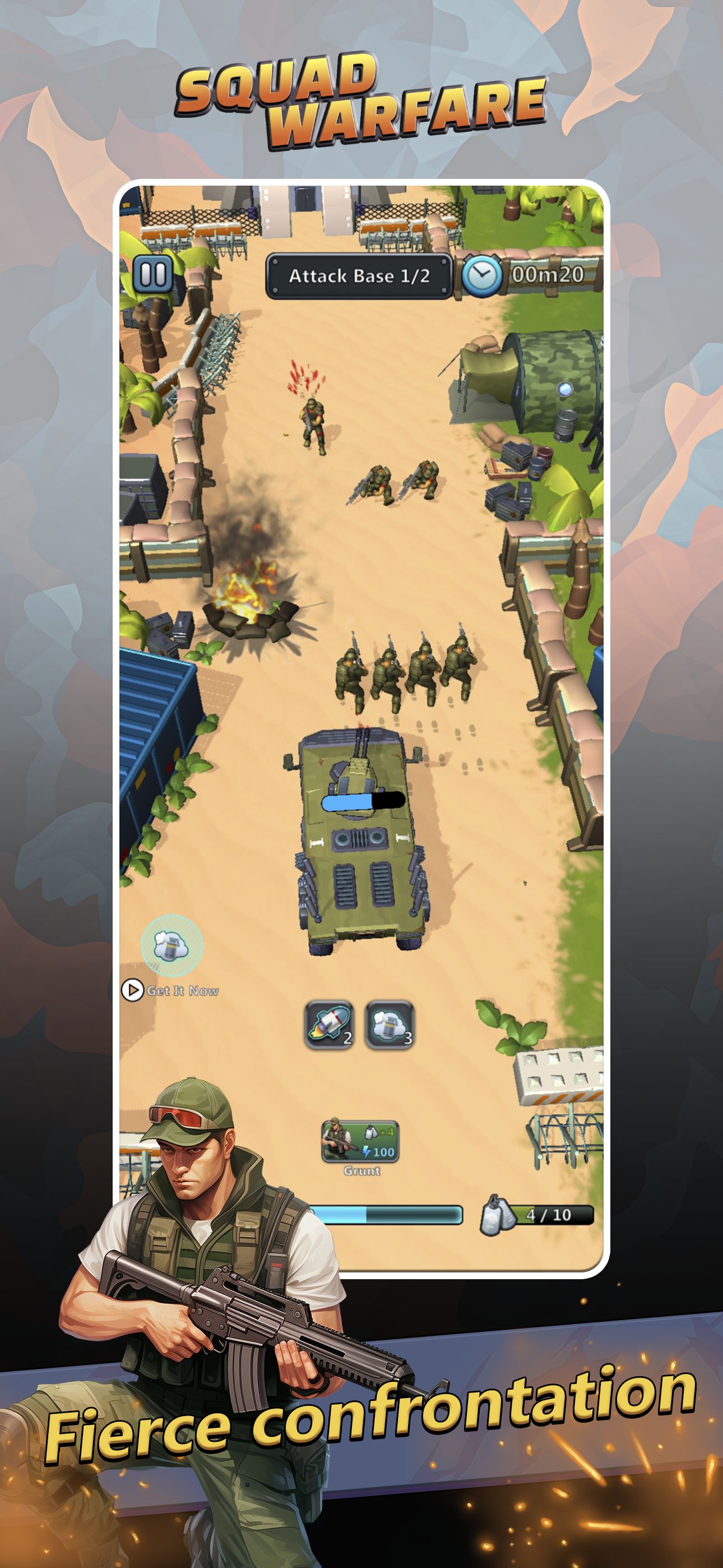 Captura de Tela do Jogo Squad Warfare