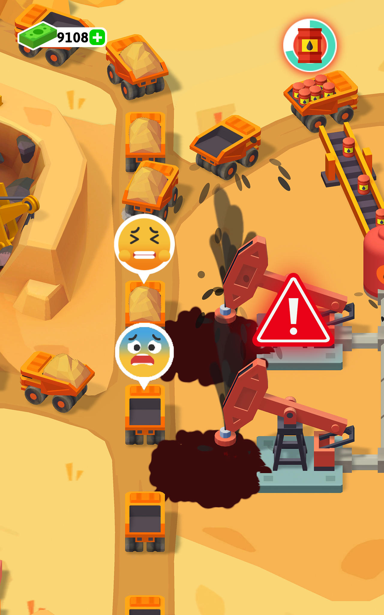 Idle Mine Empire: Gold Tycoon Game Screenshot