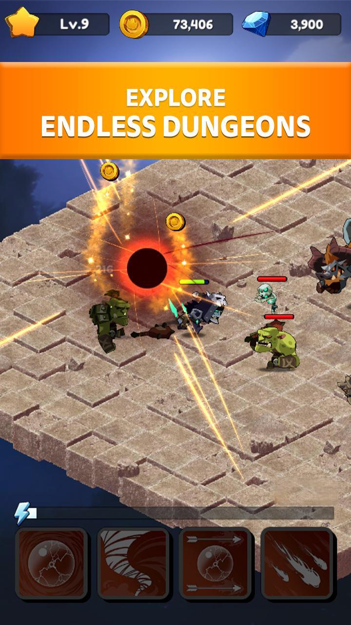Screenshot of Rogue Idle RPG: Epic Dungeon Battle