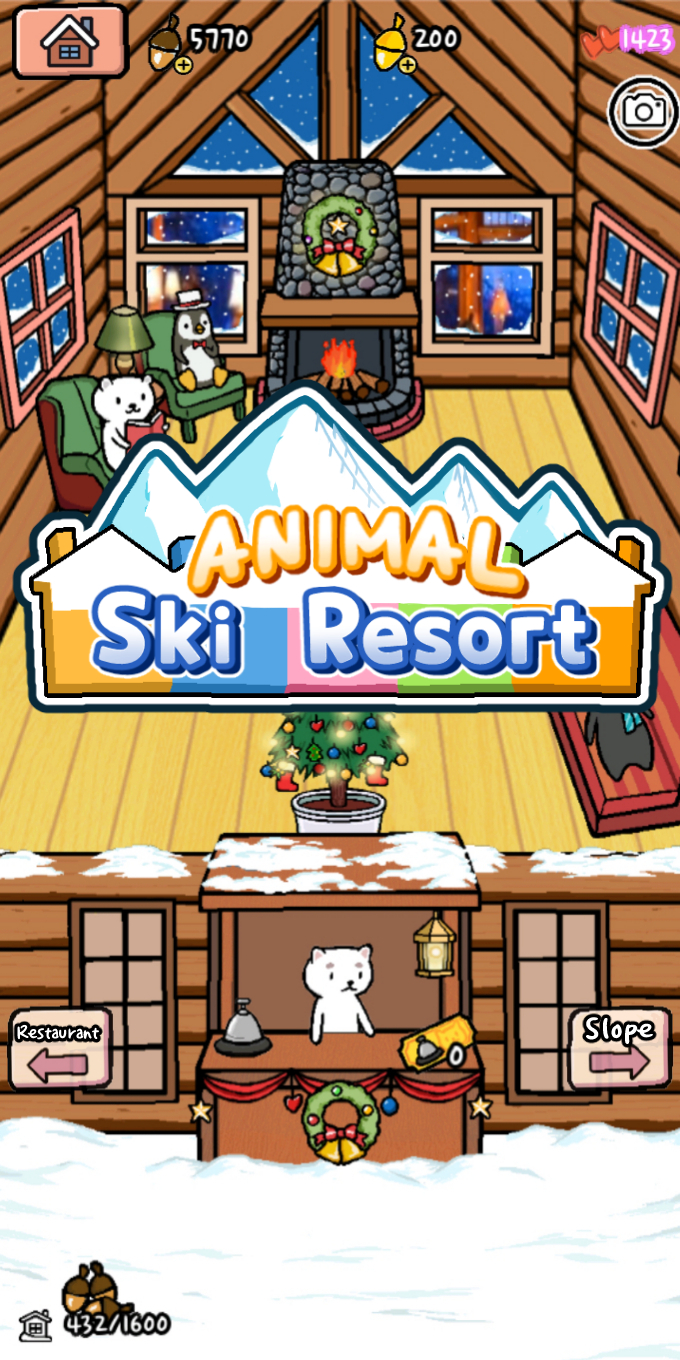 Animal Ski Resort Game Screenshot