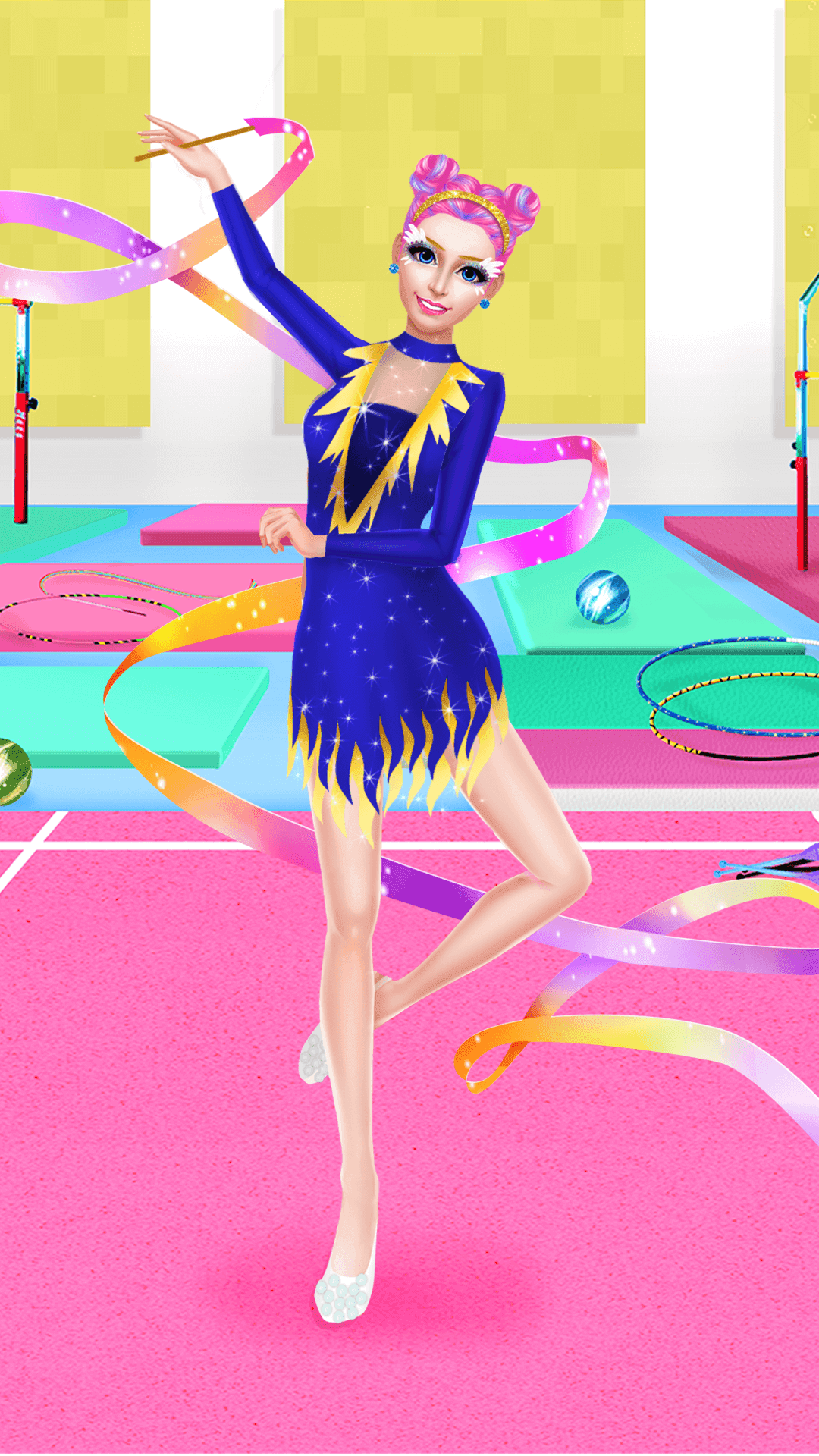 Gymnastic Girls Champion Salon 遊戲截圖