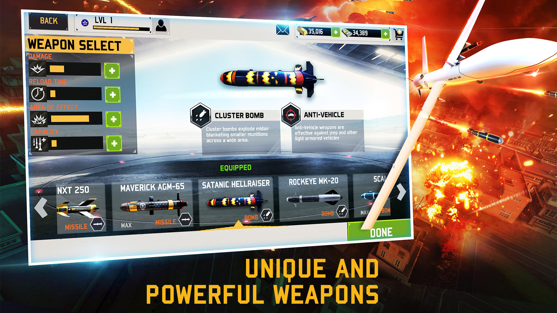 Скриншот игры Drone : Shadow Strike 3