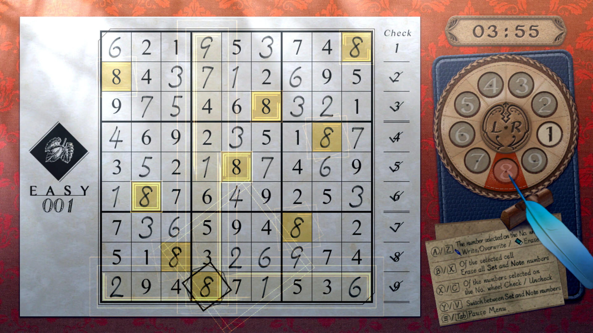 Sudoku Classic Game Screenshot