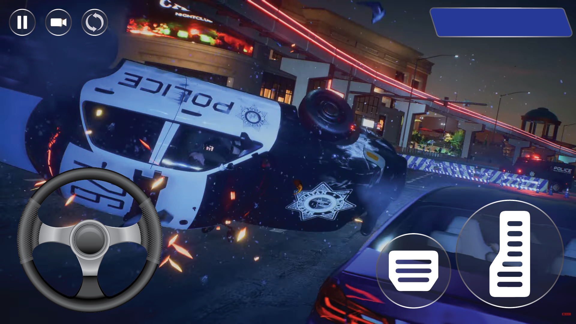US Police gangster Chase Game Screenshot