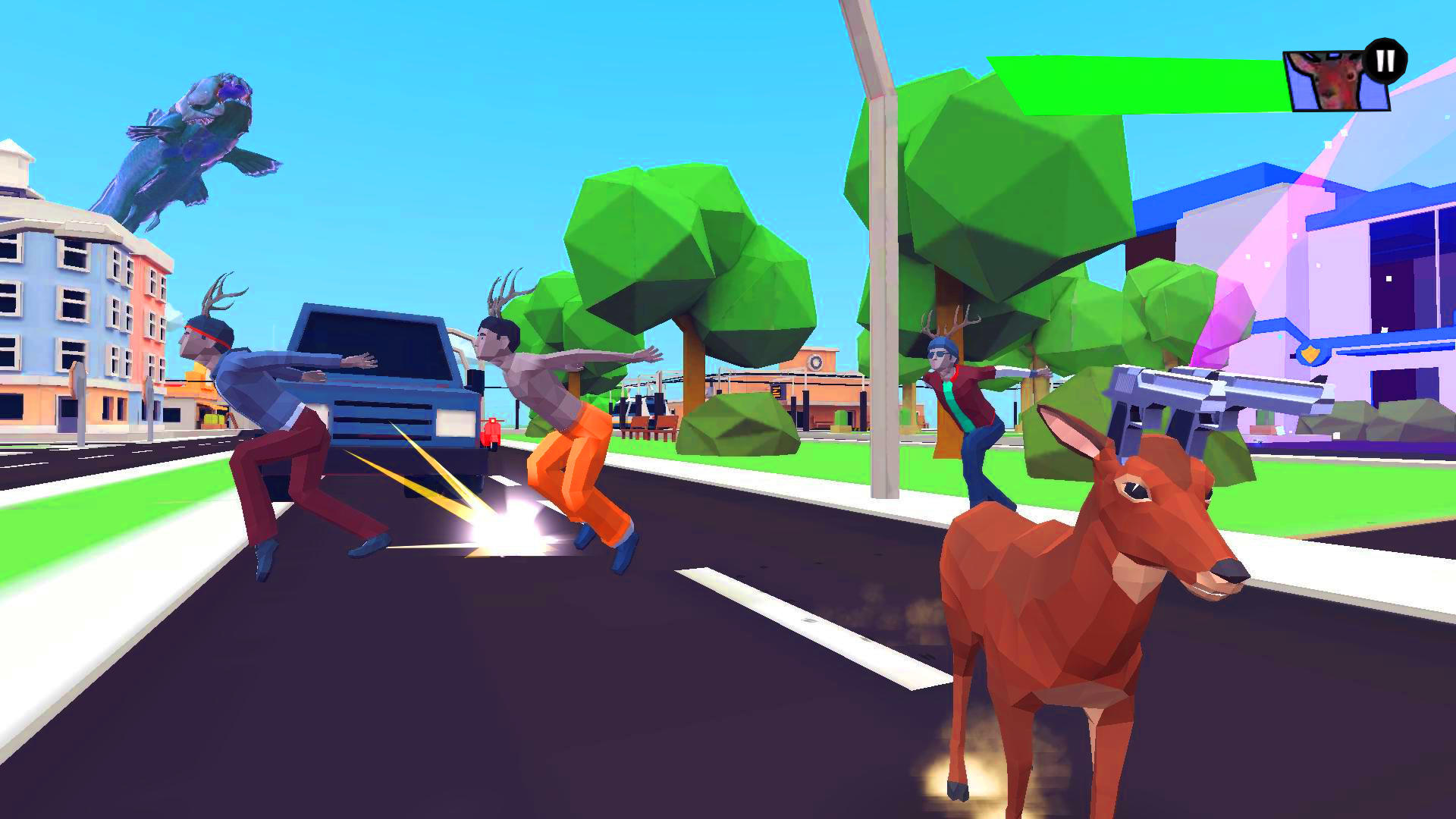 Cuplikan Layar Game Deer Simulator