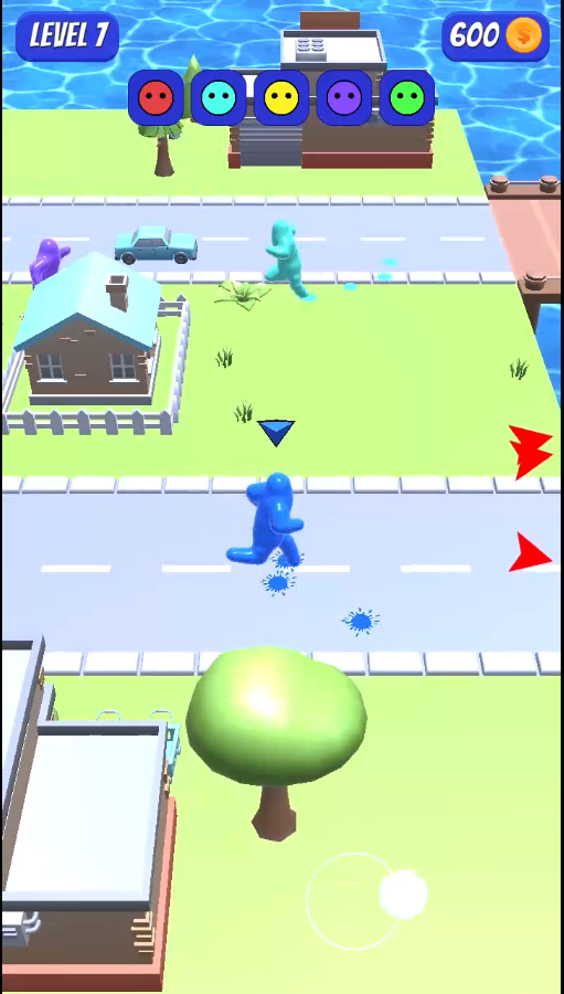 Screenshot of Blob Brawl 3D
