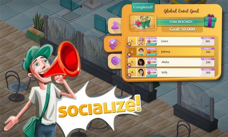 Screenshot of Chef Town: Cooking Simulation