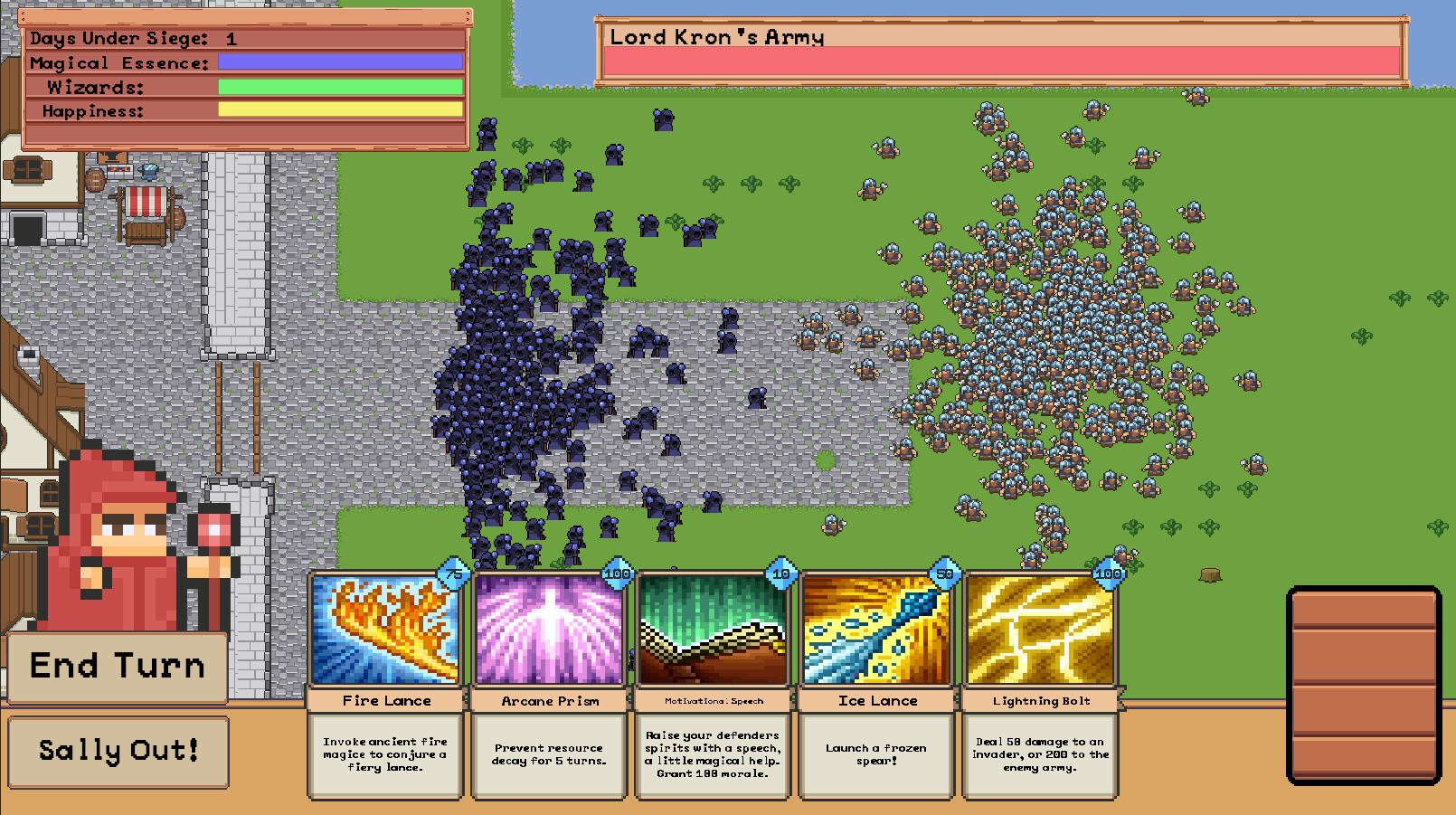 Screenshot of Castlemancer