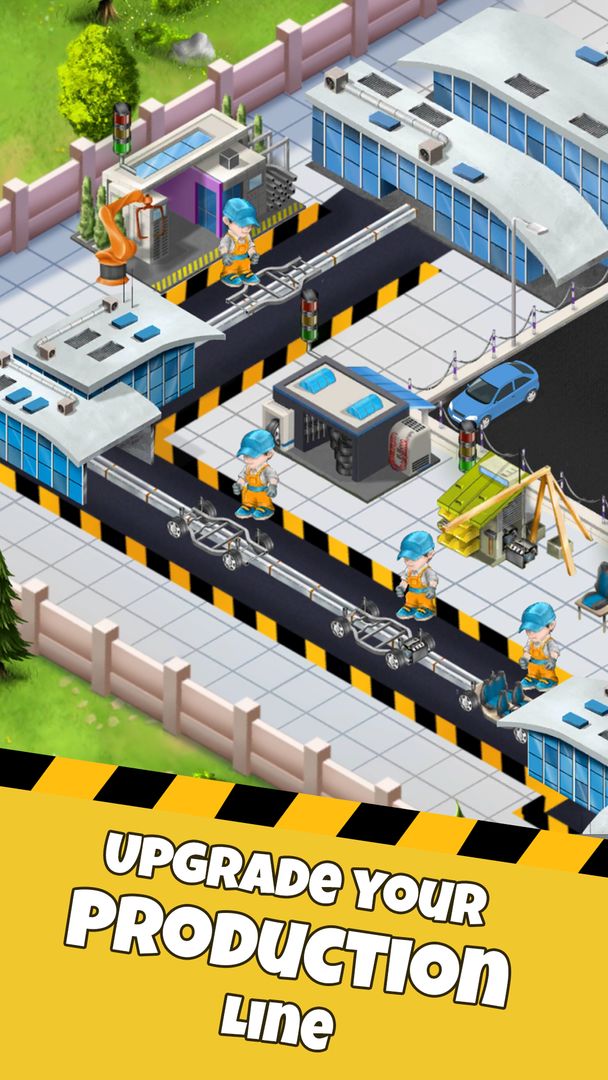 Idle Car Factory: Car Builder screenshot game