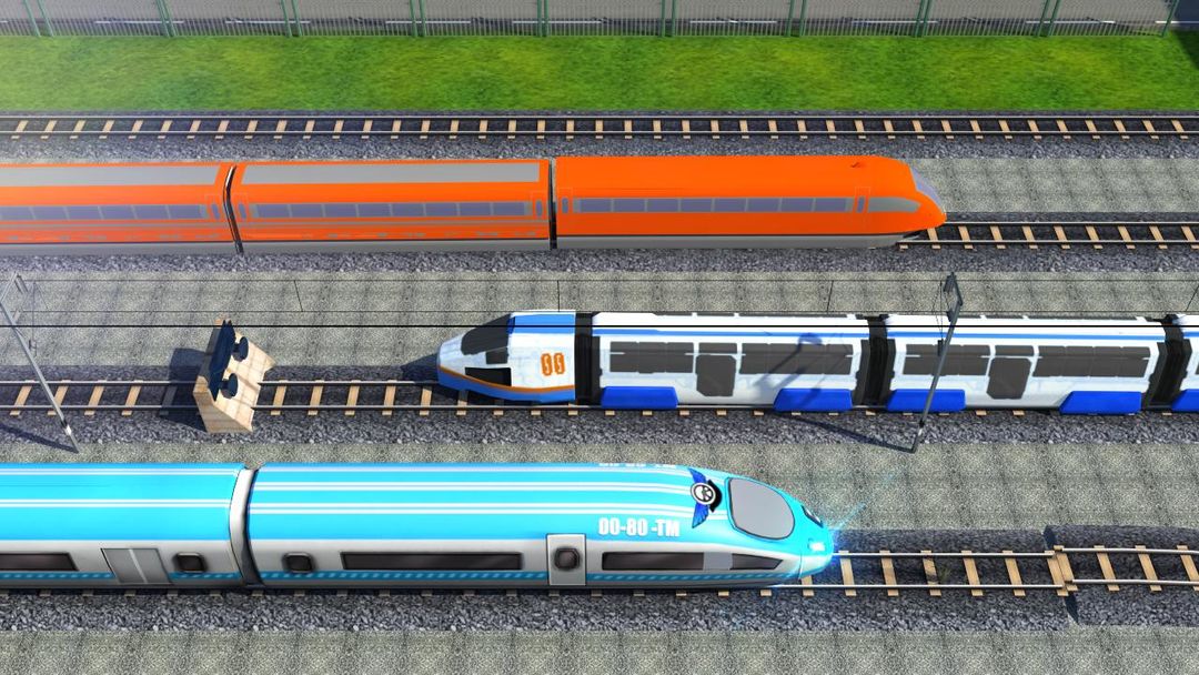 Euro Train Racing Game 2017- M ภาพหน้าจอเกม