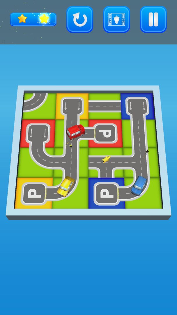 Unblock Car : Connect pipe car parking puzzle game screenshot game