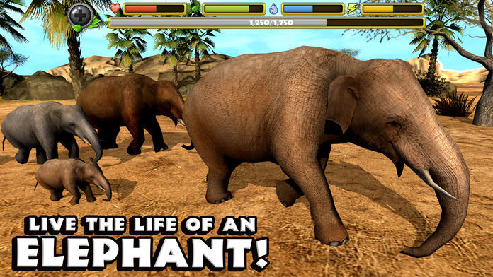 Elephant Simulator screenshot game