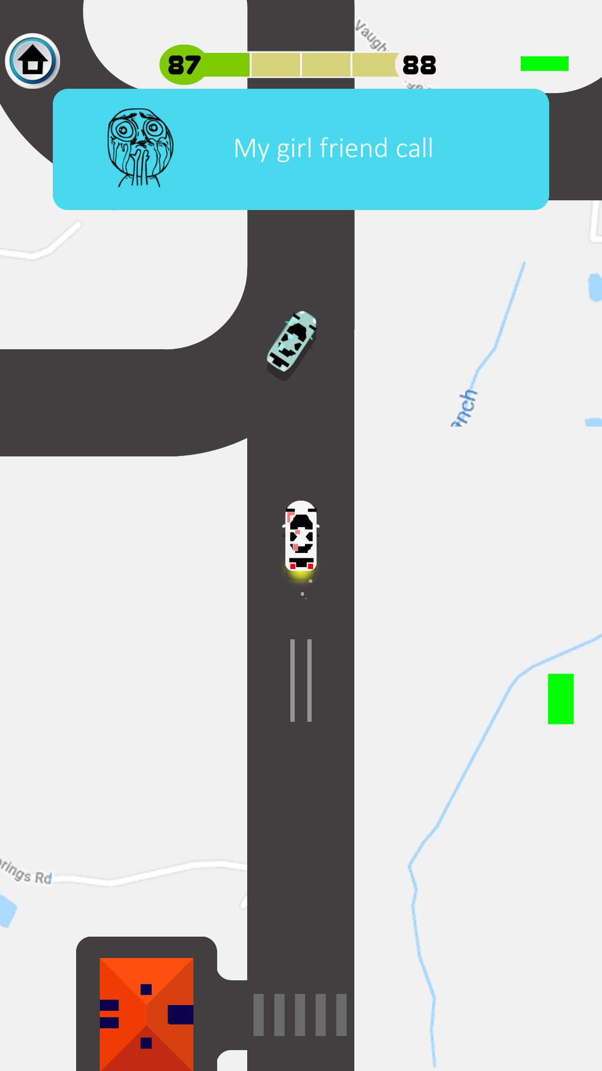 Screenshot of Car Run Racing Fun Game - traffic car