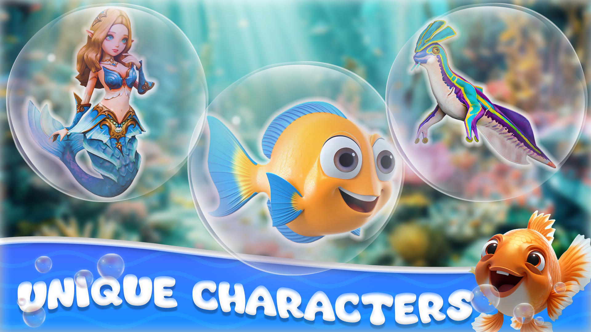 Aquatic Fisdom- Survival games ภาพหน้าจอเกม