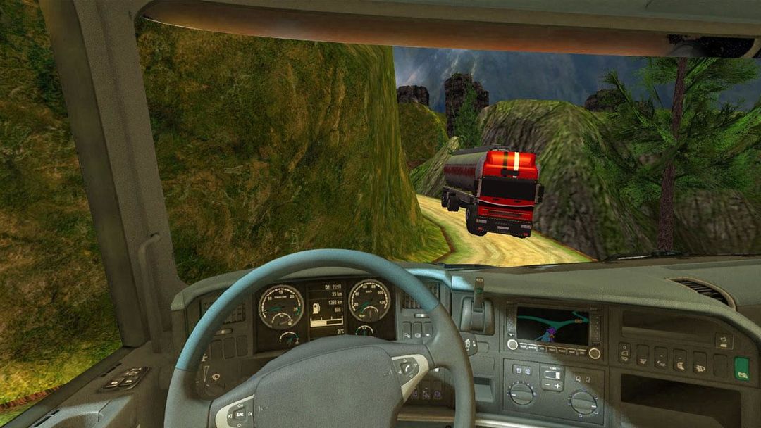 Screenshot of Hill Top Truck Driving 3D