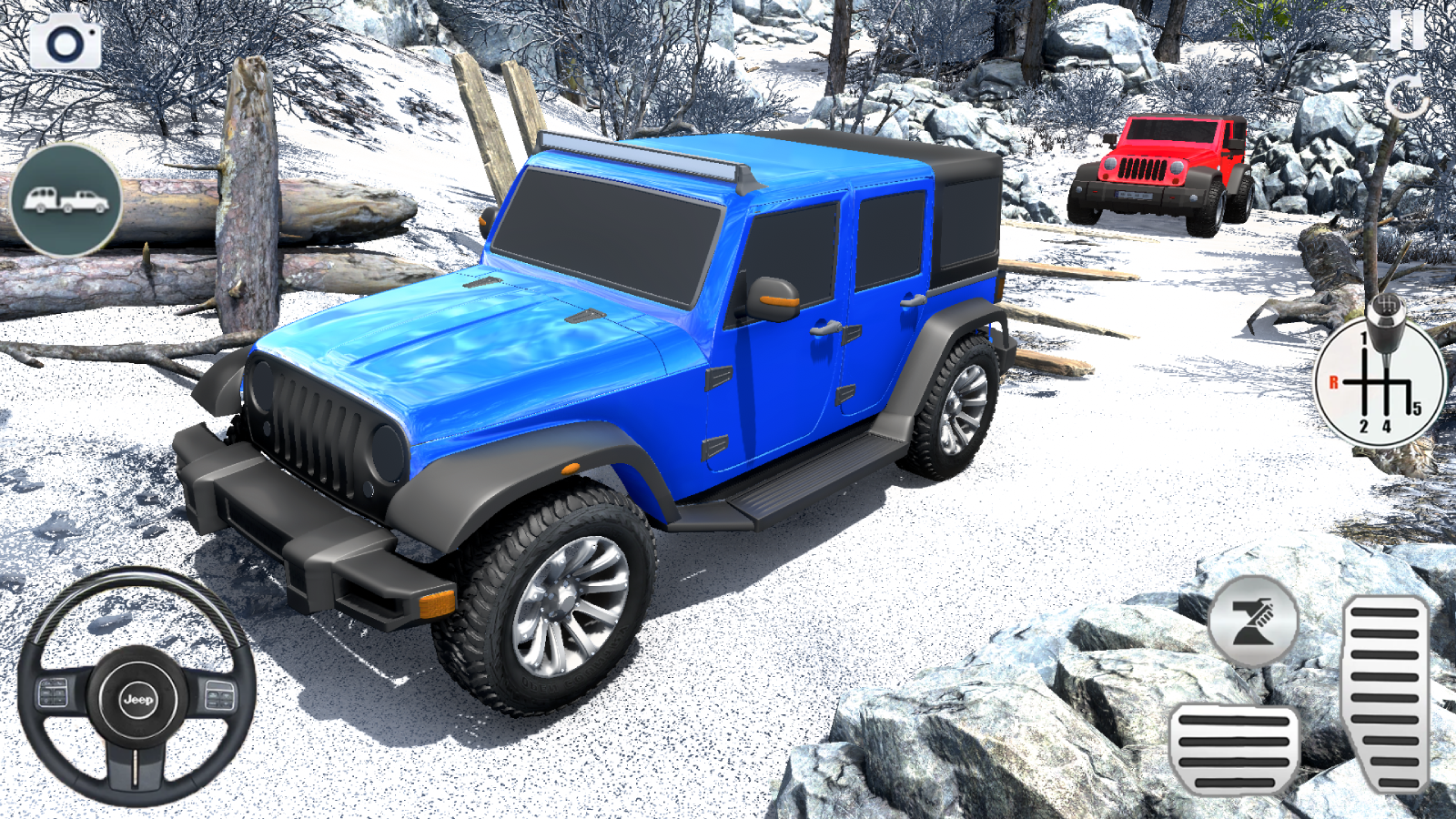 Offroad Jeep Driving 4x4 Games ภาพหน้าจอเกม