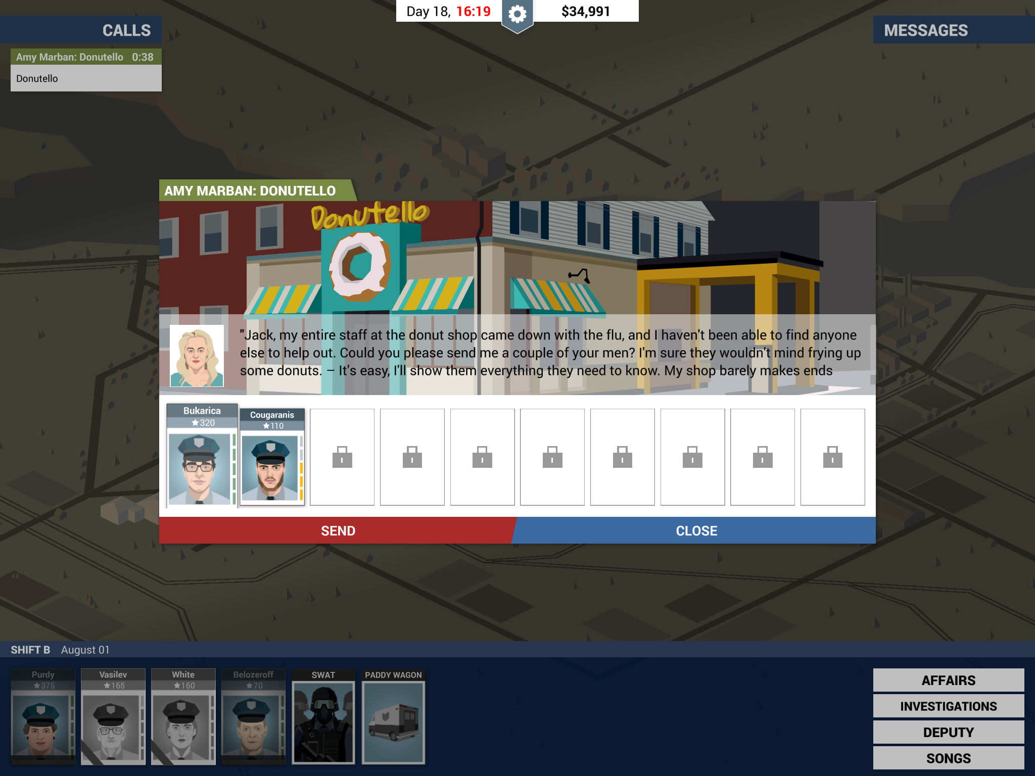 This Is the Police Game Screenshot