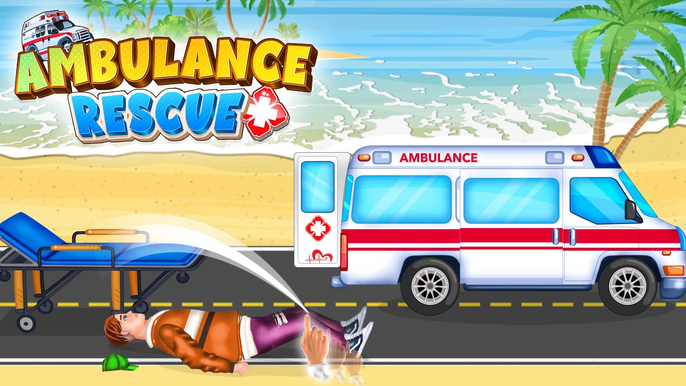 Cuplikan Layar Game Ambulance Rescue Doctor Clinic