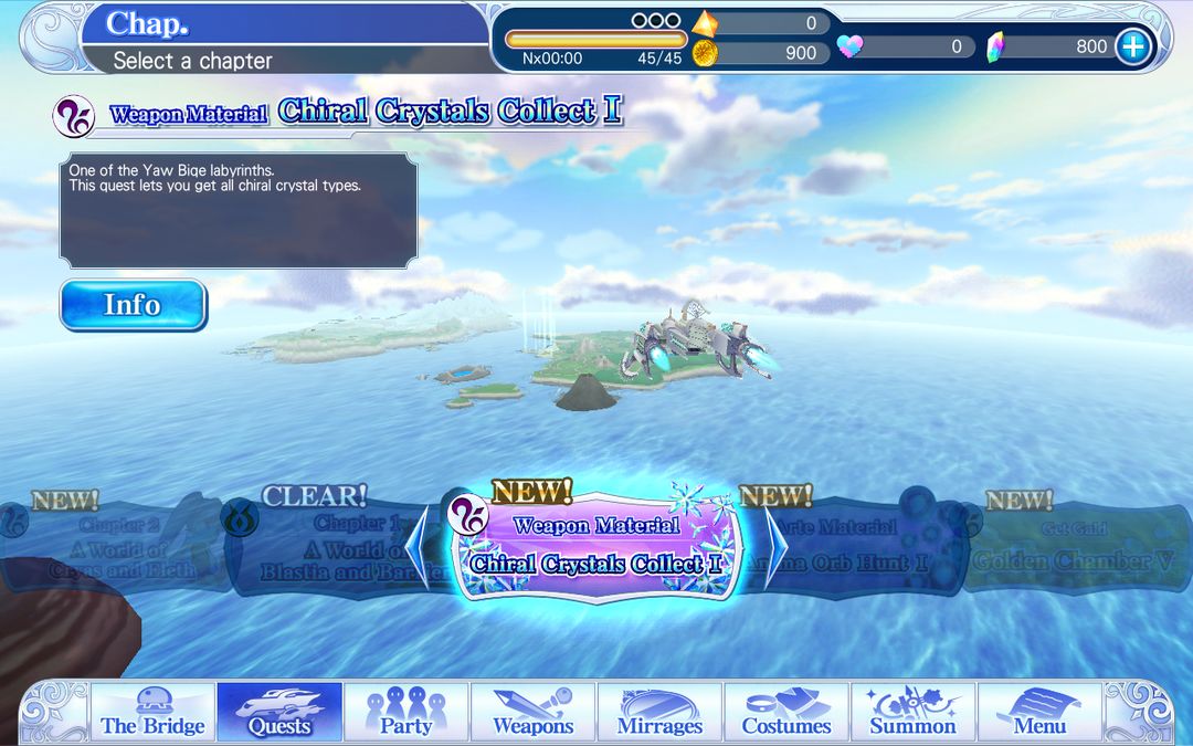 Screenshot of Tales of the Rays