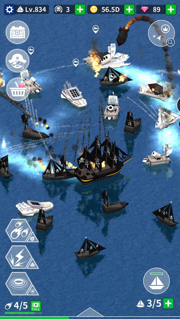 착한 해적 게임 스크린 샷
