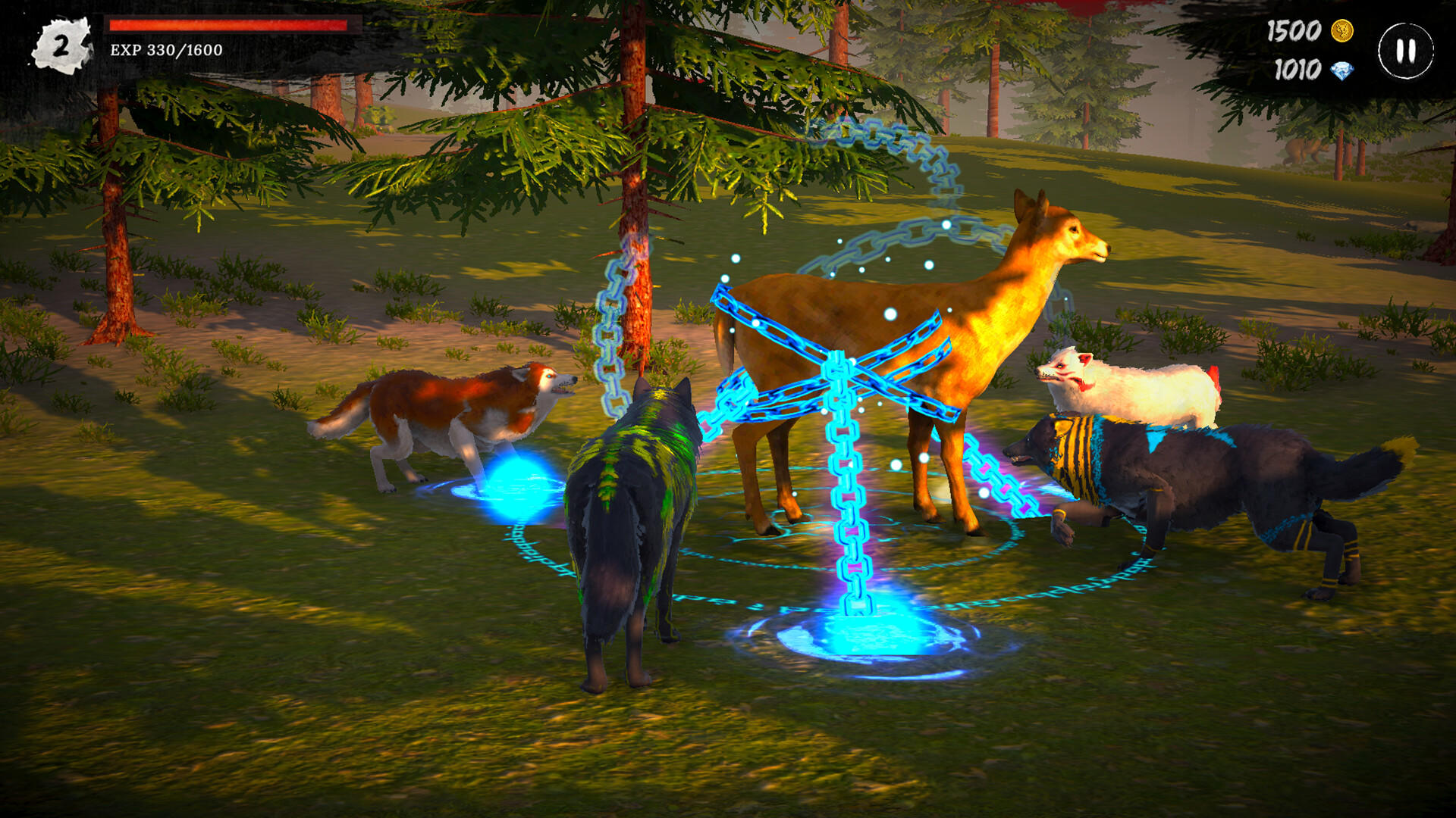 The Alpha Wolf screenshot game