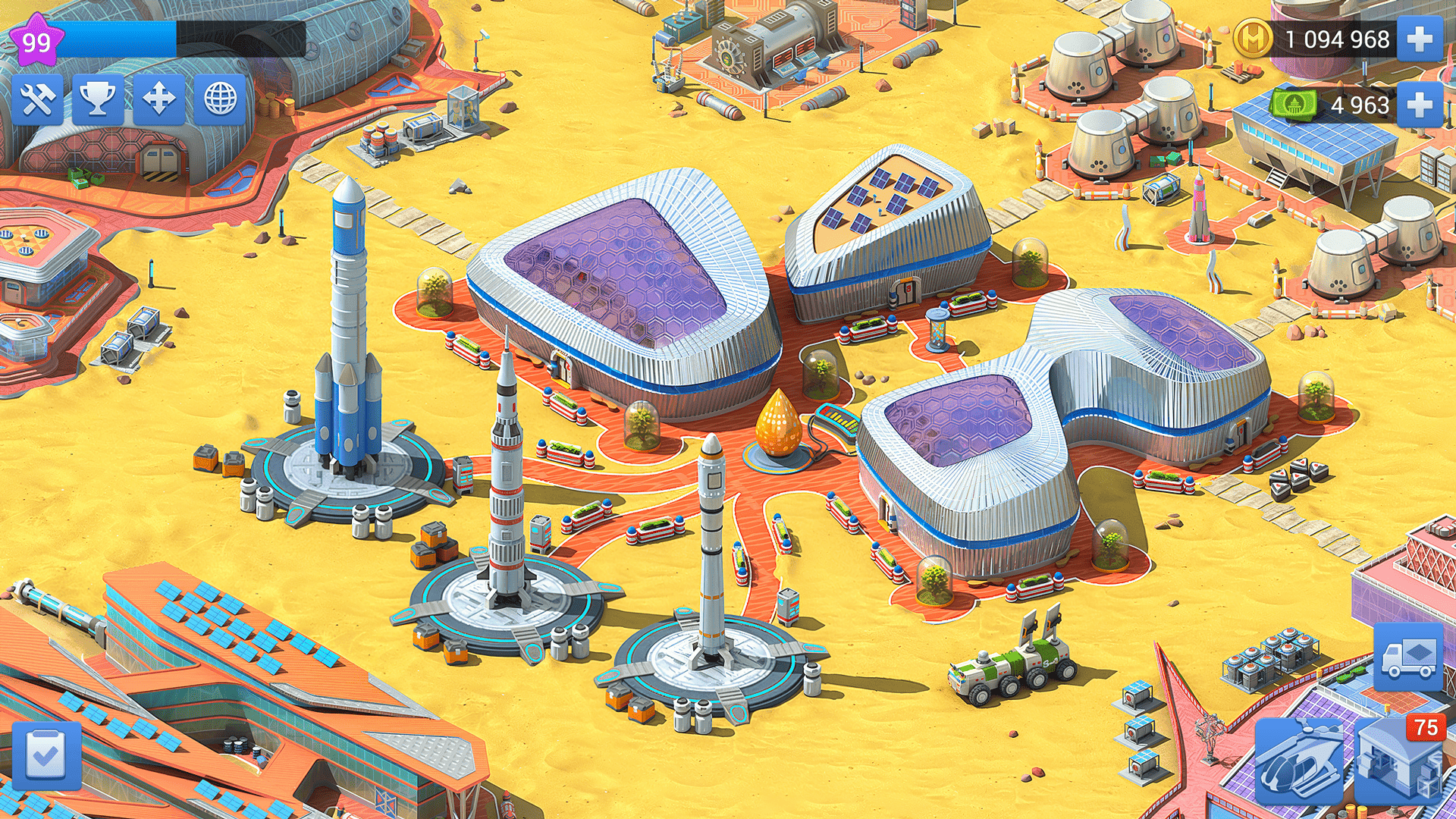 Cuplikan Layar Game Megapolis: City Building Sim