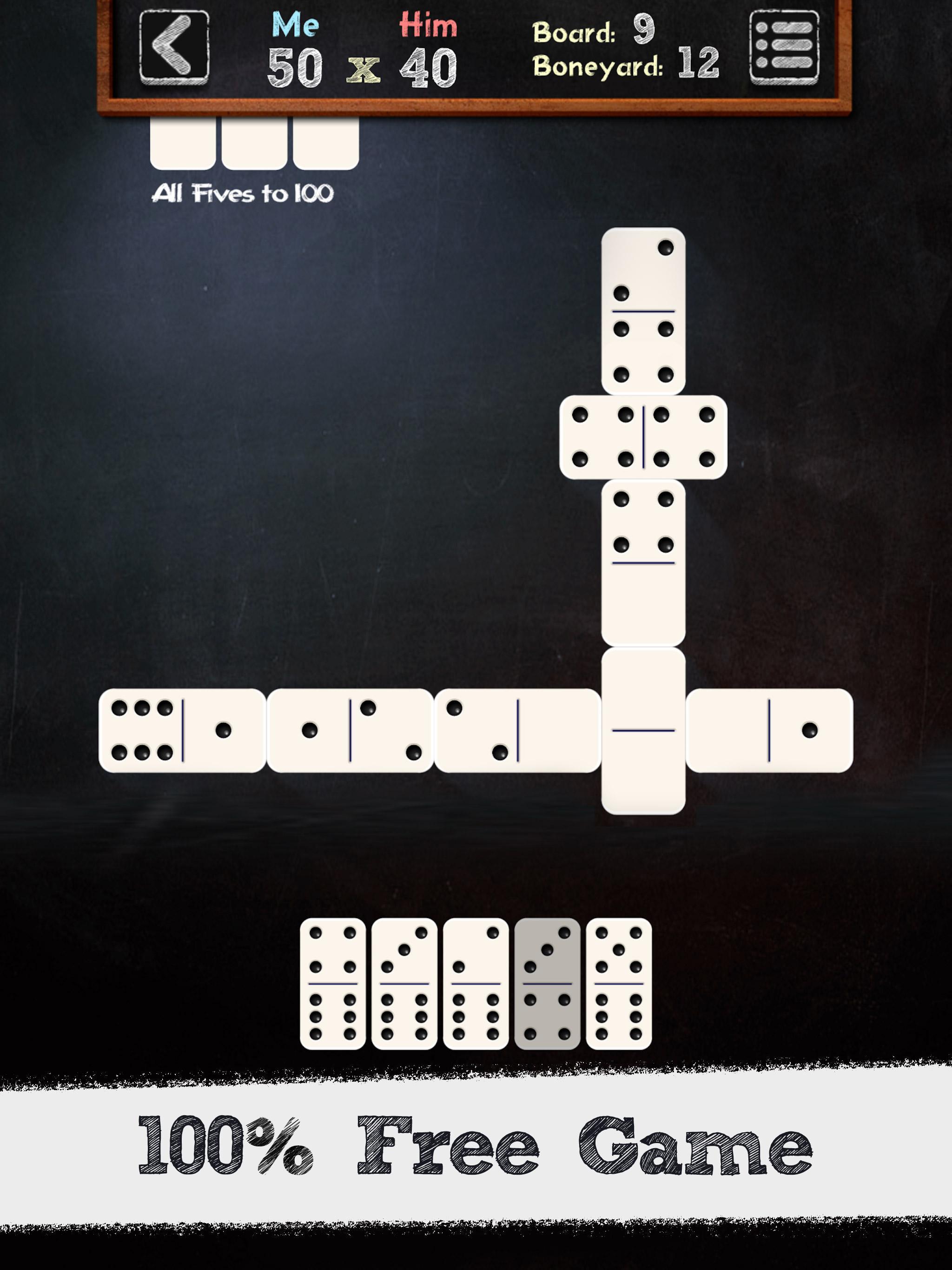 Dominoes - Classic dominos game 게임 스크린 샷