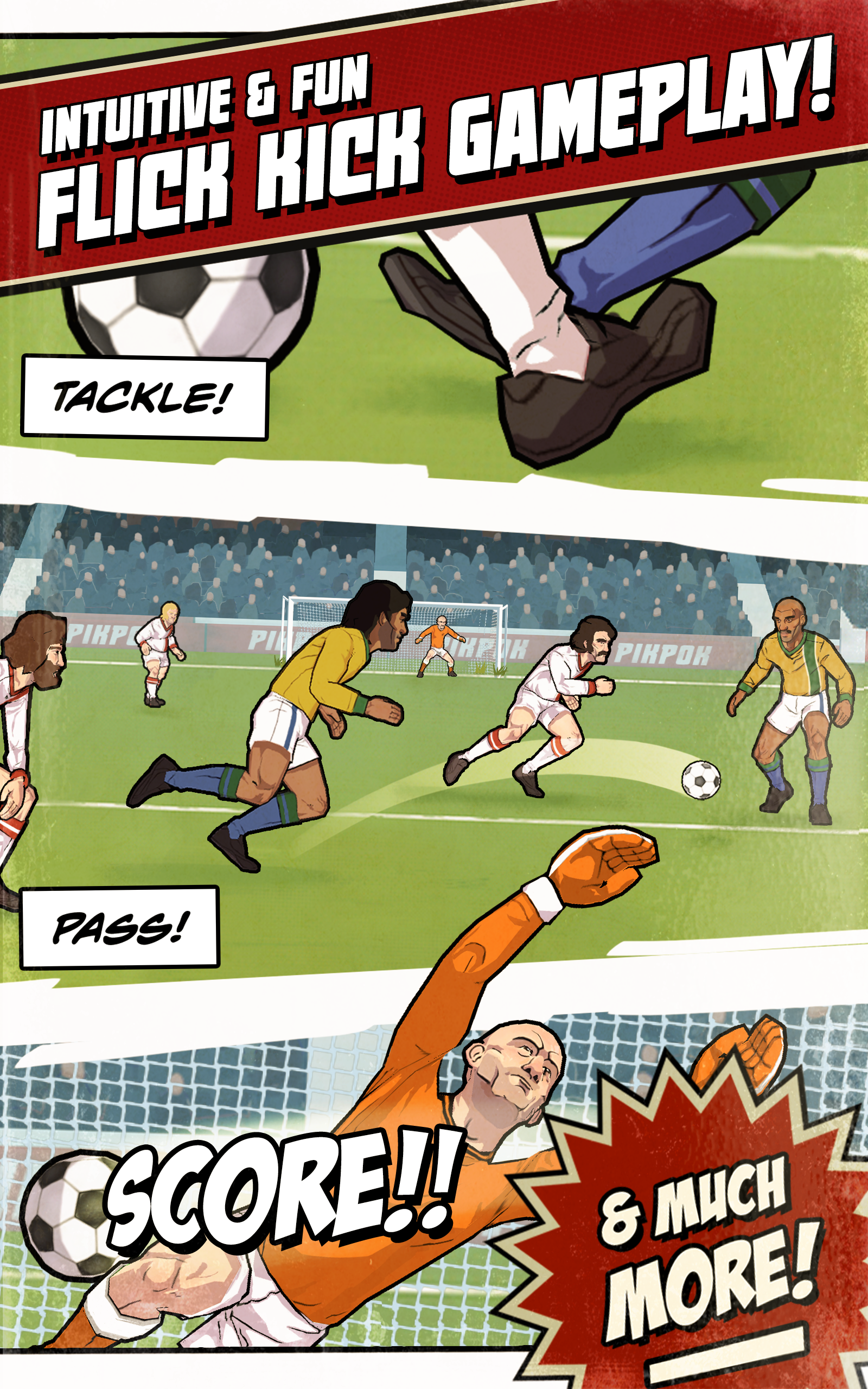 Flick Kick Football Legends Game Screenshot