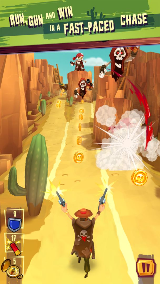 Screenshot of Run & Gun: BANDITOS