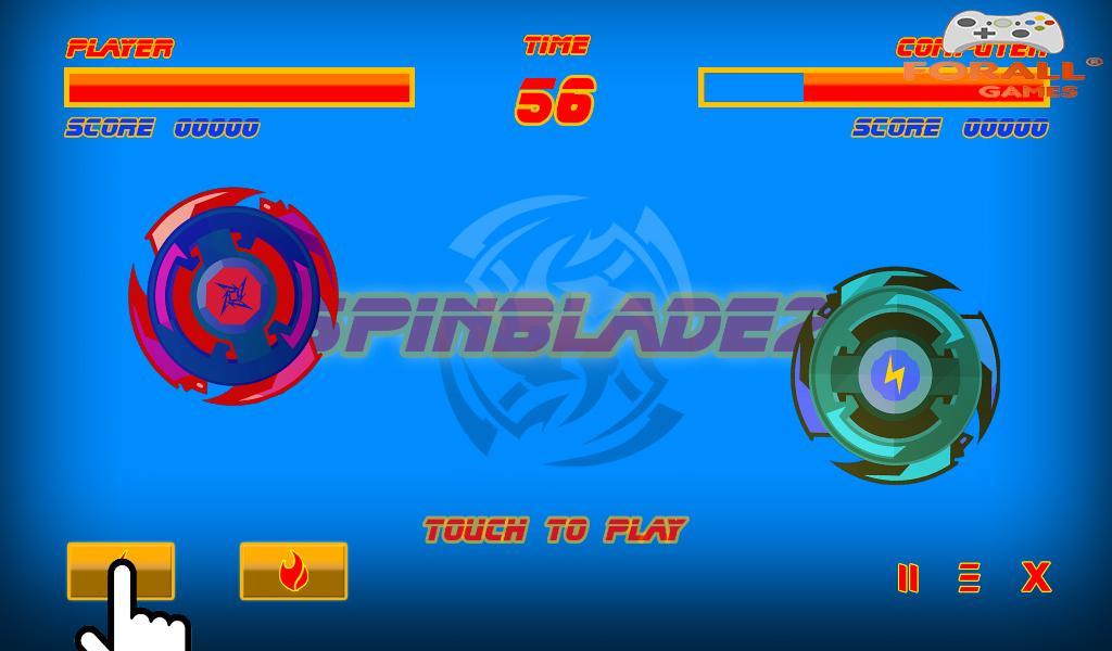 Screenshot of Spin Blade 2