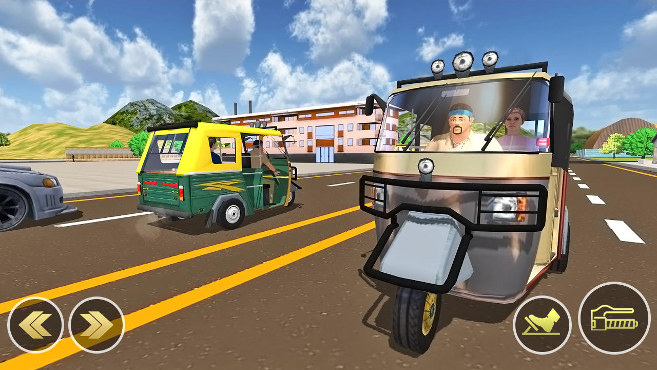 Screenshot of Modern Tuk Tuk Auto Driving