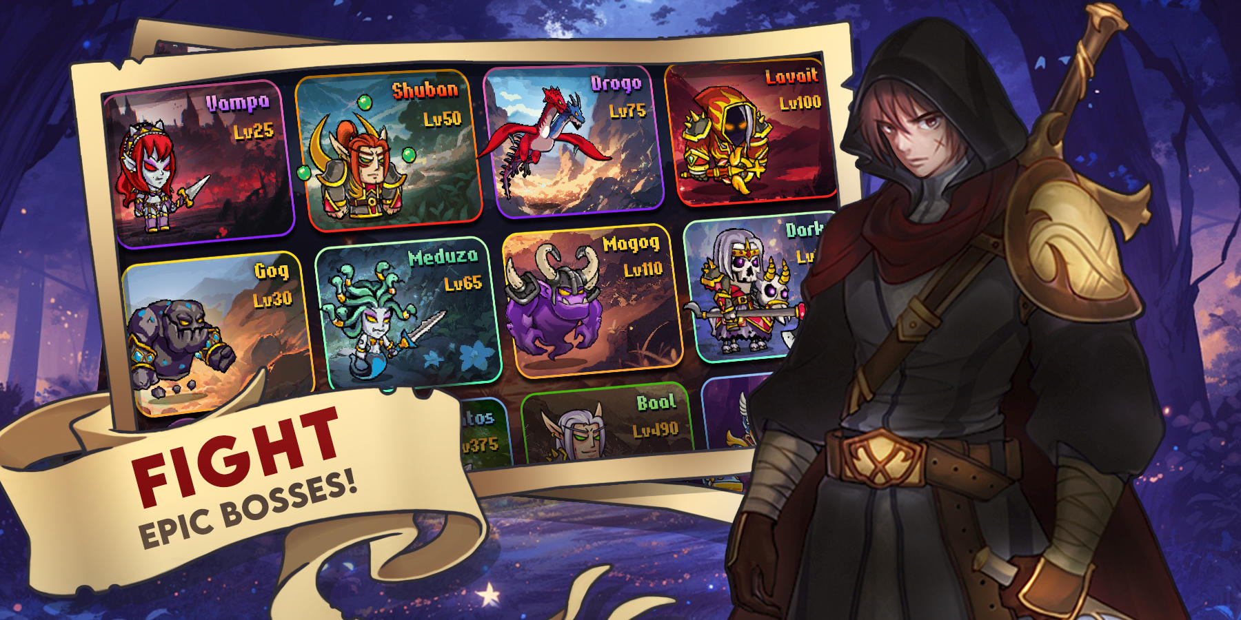 The Dark RPG: 2D Pixel Game Game Screenshot